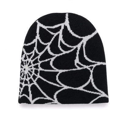Nite Fury Beanie Spider Web Design