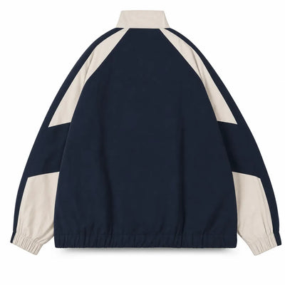 Nite Fury Colour Block Windbreaker Collar