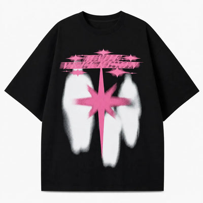 Nite Fury Black / XXS Graphic T Shirt Retro Print