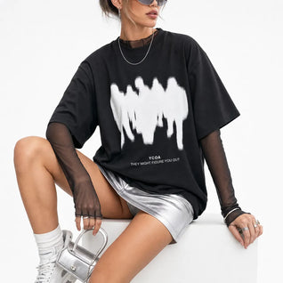 Graphic T Shirt Shadow Silhouettes