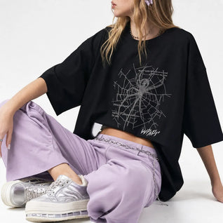 Graphic T Shirt Spiderweb