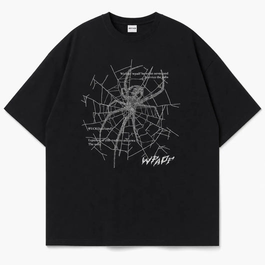 Nite Fury Black / XXS Graphic T Shirt Spiderweb