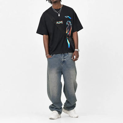Nite Fury Graphic T Shirt Vibrant Print