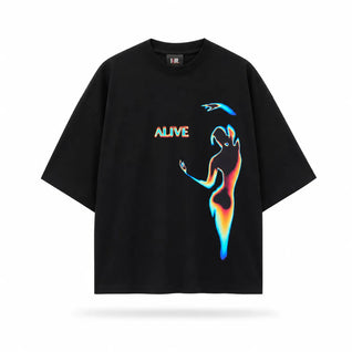 Graphic T Shirt Vibrant Print