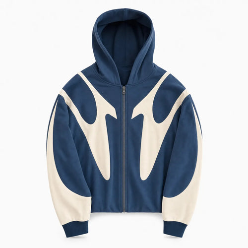 Zip Hoodie Oversized Hood