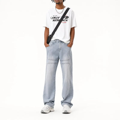 Nite Fury Loose Fit Baggy Jeans