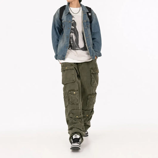 Nite Fury Baggy Cargo Pants Wide