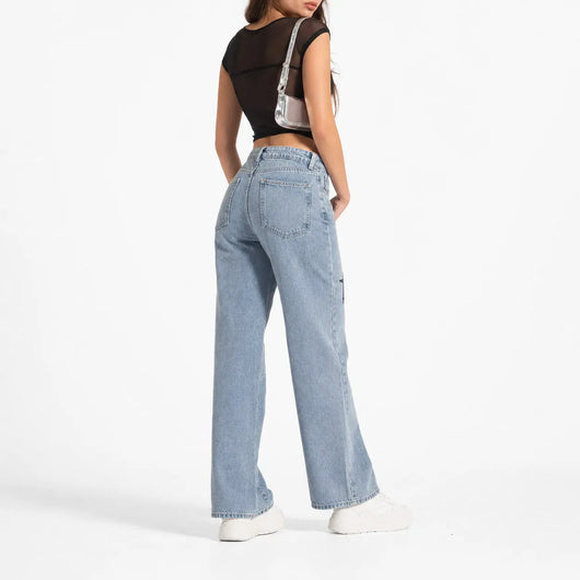 Nite Fury Baggy Jeans Aesthetic Distressed