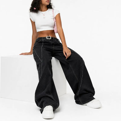 Nite Fury Baggy Jeans Distressed For Men