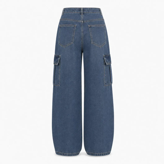 Nite Fury Baggy Jeans Distressed Y2K