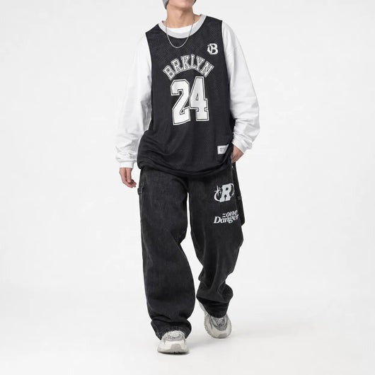 Nite Fury Baggy Jeans High Rise Vintage