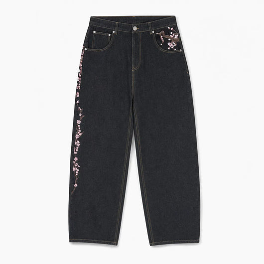 Nite Fury XS Baggy Jeans Japanese Print