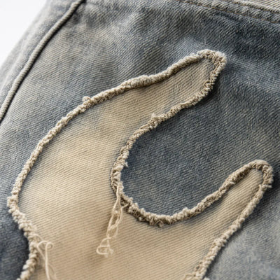 Nite Fury Baggy Jeans Wide Leg Washed