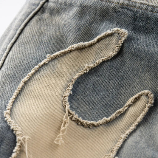 Nite Fury Baggy Jeans Wide Leg Washed