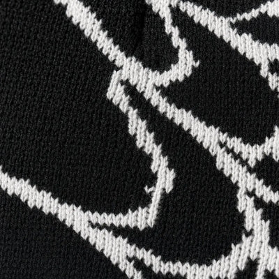 Nite Fury Beanie Spider Web Design