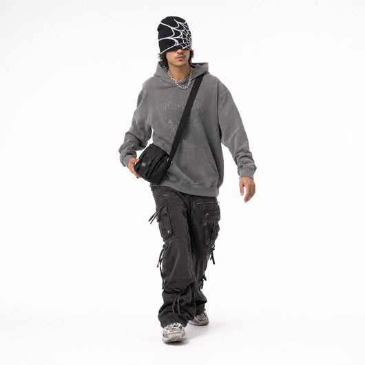 Nite Fury Beanie Spider Web Design