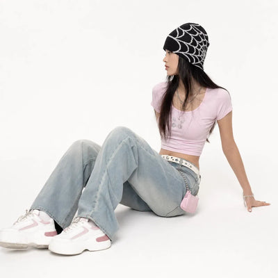Nite Fury Beanie Spider Web Design