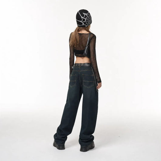 Nite Fury Beanie Spider Web Design