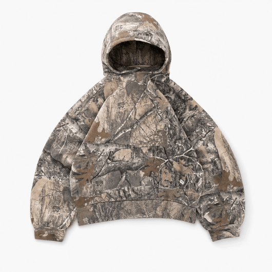Nite Fury Camo / S Camouflage Print Zip Hoodie