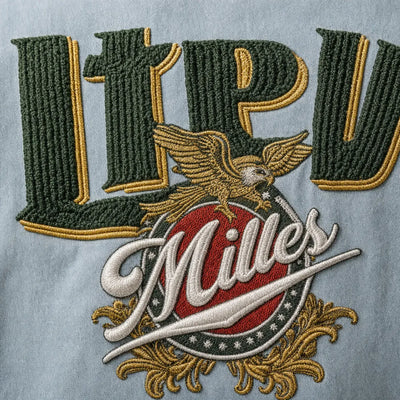 Nite Fury Campus Retro Varsity Jacket
