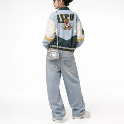 Nite Fury Campus Retro Varsity Jacket