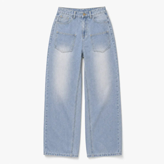 Nite Fury M Cherry Blossom Embroidered Jeans