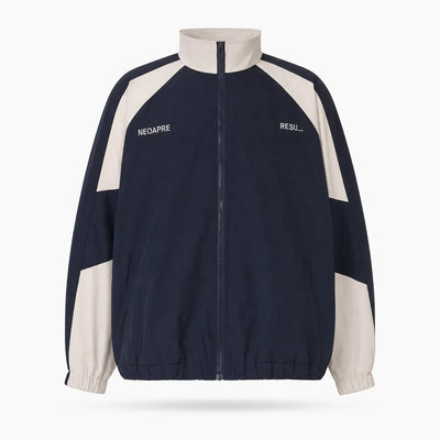 Nite Fury Blue / XXS Colour Block Windbreaker Collar