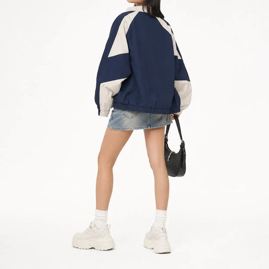 Nite Fury Colour Block Windbreaker Collar