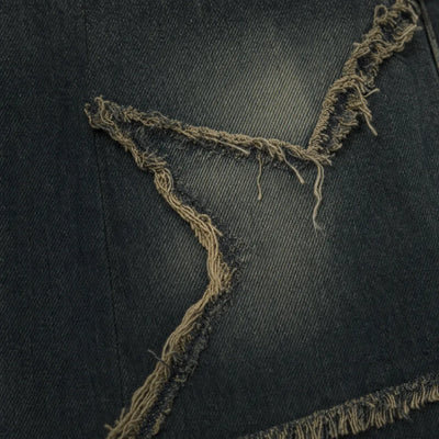 Nite Fury Distressed Baggy Jeans For Women
