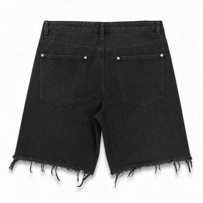 Nite Fury Distressed Baggy Shorts Men
