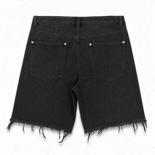 Nite Fury Distressed Baggy Shorts Men