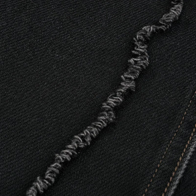 Nite Fury Distressed Graffiti Baggy Jeans