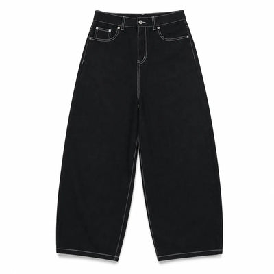 Nite Fury Black / S Embroidered Baggy Jeans Streetwear