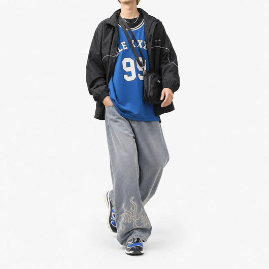 Nite Fury Embroidered Flame Logo Jeans