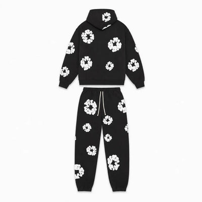 Nite Fury Floral Print Tracksuit Streetwear