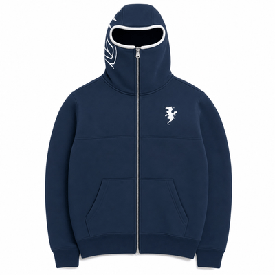 Nite Fury Blue / S Full Zip Cagoule Jacket