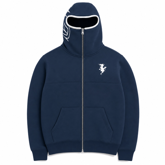 Nite Fury Blue / S Full Zip Cagoule Jacket