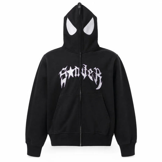Nite Fury Black / S Full Zip Hoodie Spider