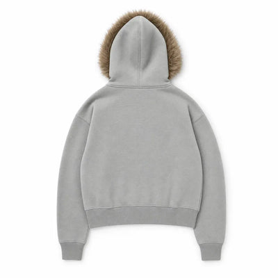 Nite Fury Furry Hooded Zip Hoodie