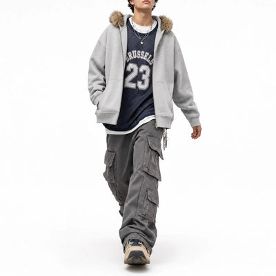 Nite Fury Furry Hooded Zip Hoodie