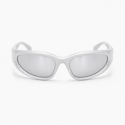 Nite Fury White Gorpcore Sport Utility Sunglasses
