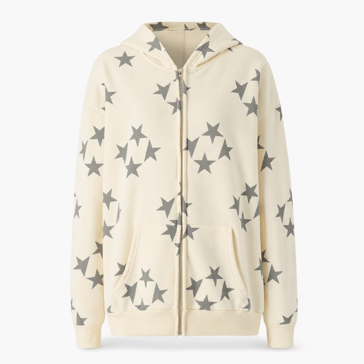 Nite Fury B / S Grunge Star Zip Hoodie