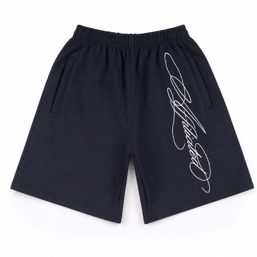 Nite Fury Blue / XS Knee Length Baggy Shorts