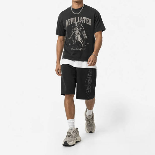 Nite Fury Knee Length Baggy Shorts
