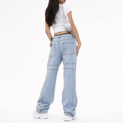 Nite Fury Loose Fit Baggy Jeans