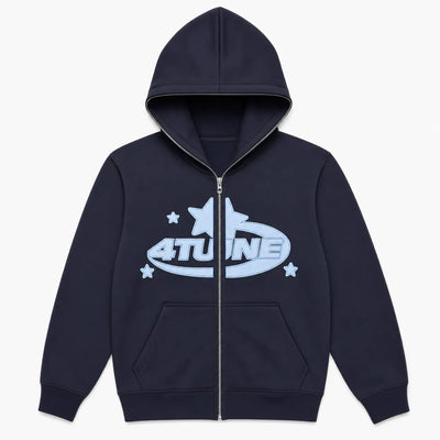 Nite Fury S Loose Fit Full Zip Hoodie