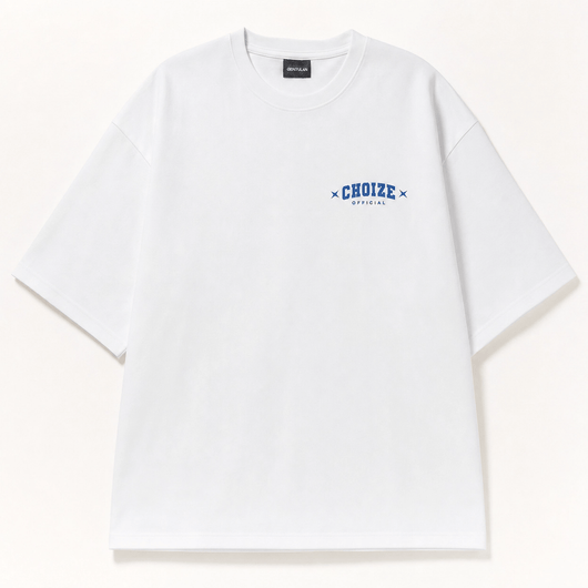 Nite Fury White / S Oversized Graphic T Shirt