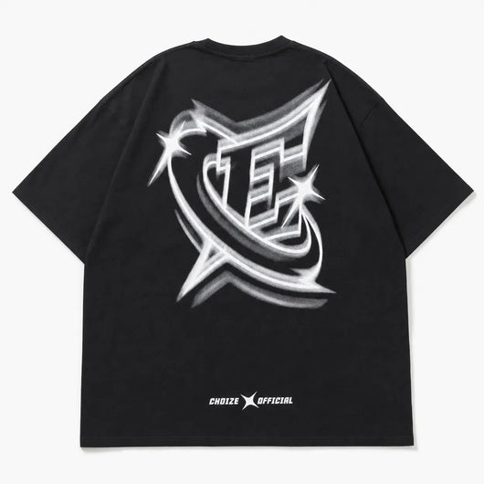 Nite Fury Oversized Graphic T Shirt