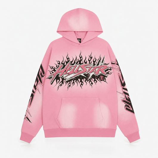 Nite Fury Pink / S Oversized Hoodie Streetwear Print