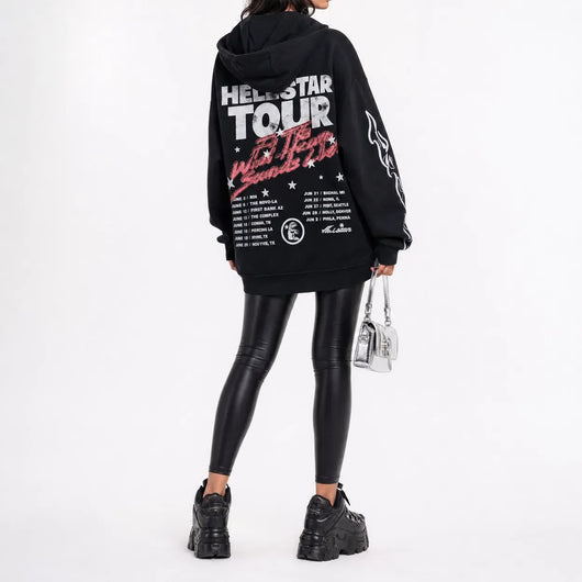 Nite Fury Oversized Hoodie Streetwear Print
